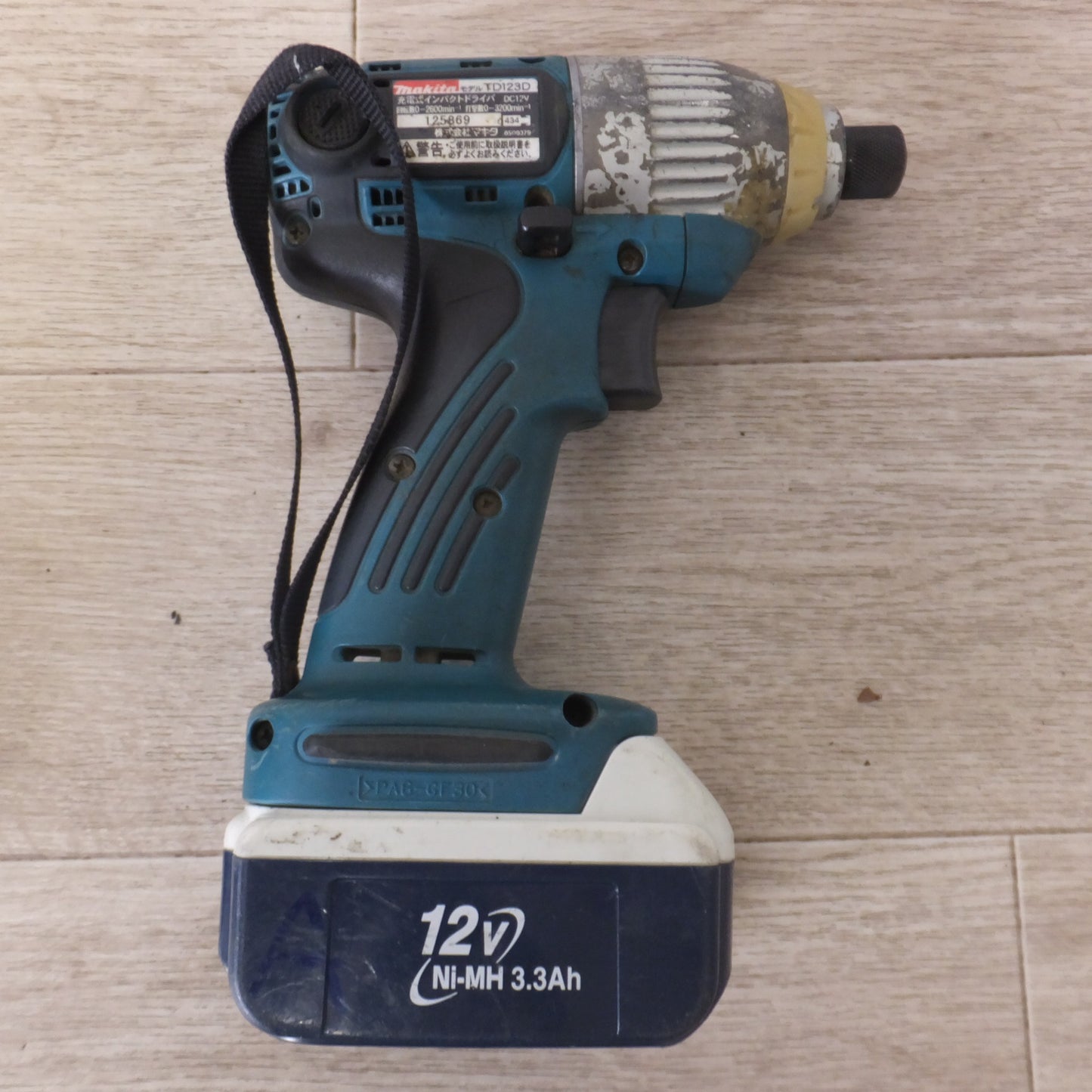 [送料無料] ★マキタ makita 充電式インパクトドライバ TD123D　バッテリ BH1233C　急速充電器 DC14RC　セット★