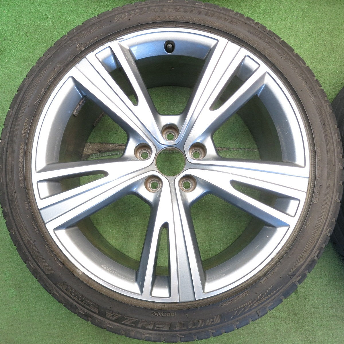 4本価格★アウディ A6 純正 255/40R19 ブリヂストン ポテンザ S001 19インチ PCD112/5H★6052408HAノ