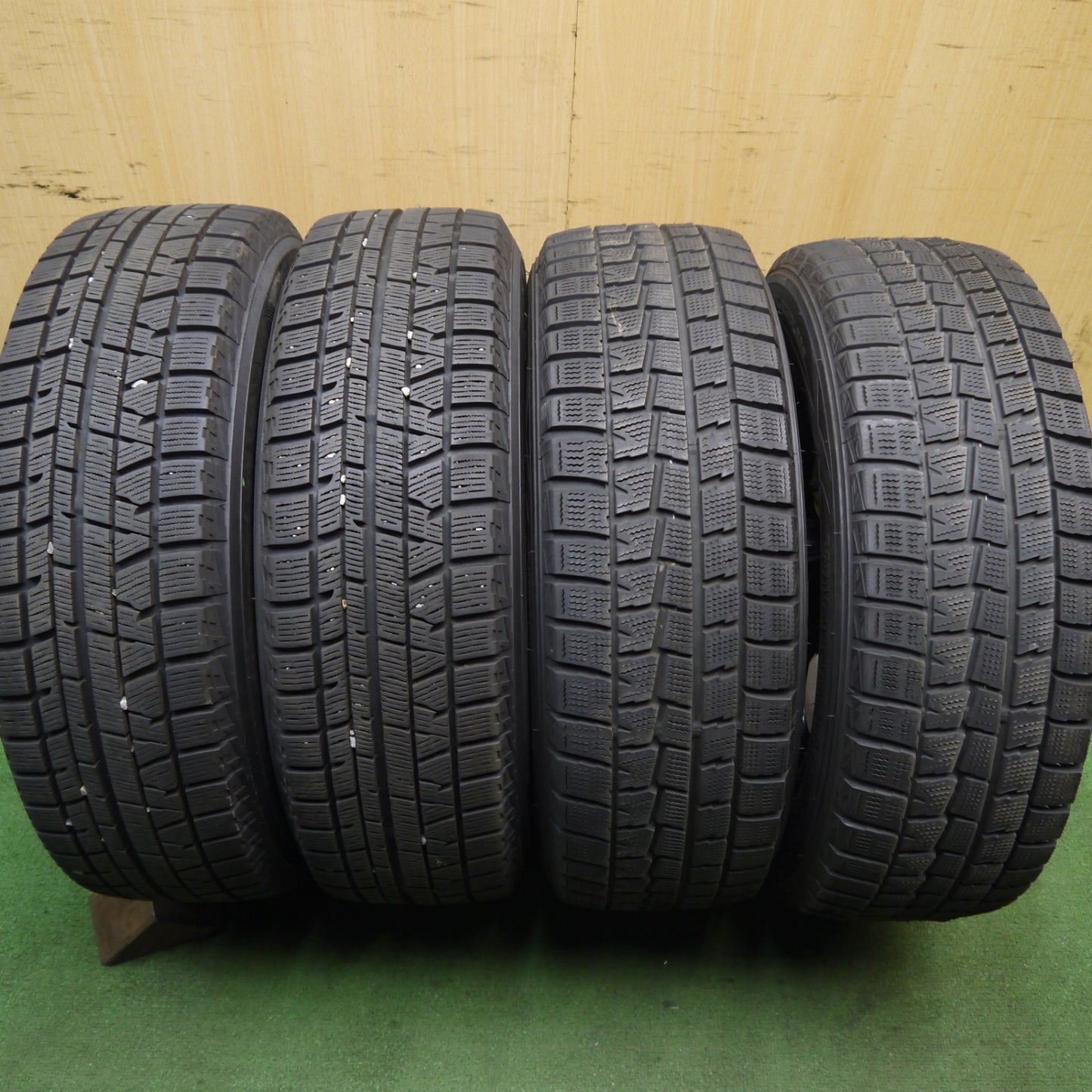 4本価格★トヨタ 30系 プリウス 純正 195/65R15 スタッドレス ダンロップ WM01 ヨコハマ iG50 プラス 15インチ★3080201Hス