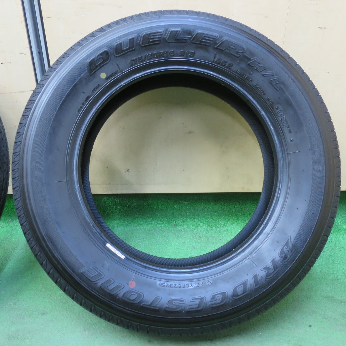 バリ溝！25年！9.5分★ジムニー 等 175/80R16 ブリヂストン デューラー H/L 852 タイヤ 16インチ★5102503イノタ