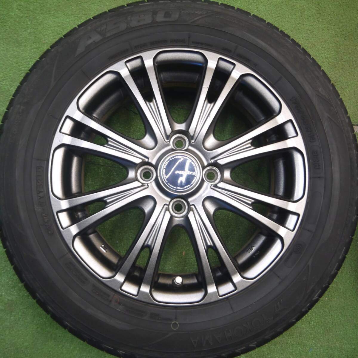 キレイ★ABATIS 175/65R14 ヨコハマ A580 アバティス 14インチ PCD100/4H★5021901Hノ