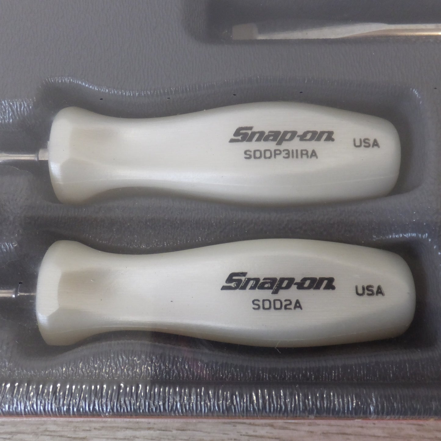 [送料無料] 未使用★スナップオン Snap-on 100周年 ドライバー 7点 セット SDDX70APW ホワイト★