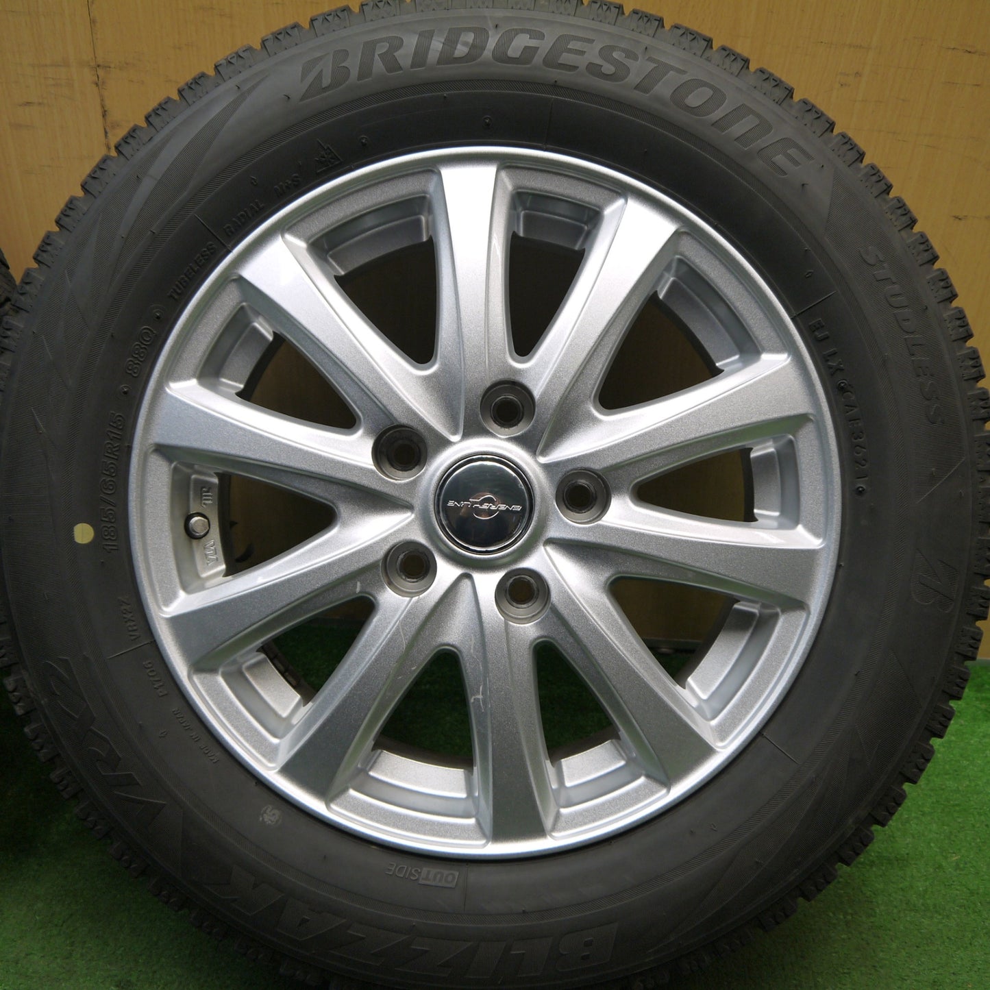 キレイ！21年★スタッドレス 185/65R15 ブリヂストン ブリザック VRX2 ENERGYLINE エナジーライン 15インチ PCD114.3/5H★5053007Hス