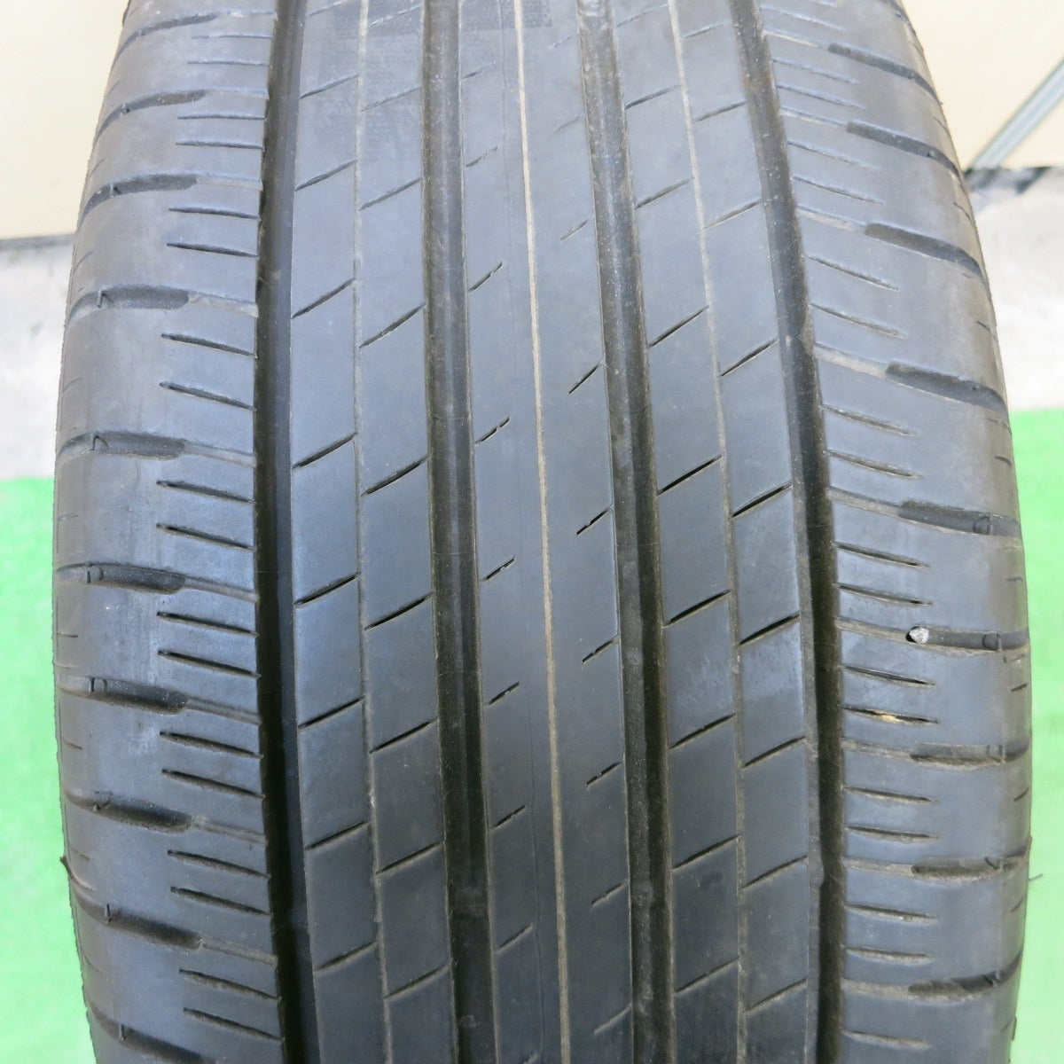 [送料無料] バリ溝！23年！9.5分！1本★ホンダ RV系 ヴェゼル 純正 225/50R18 ブリヂストン アレンザ H/L33 18インチ PCD114.3/5H★5012802ナノ