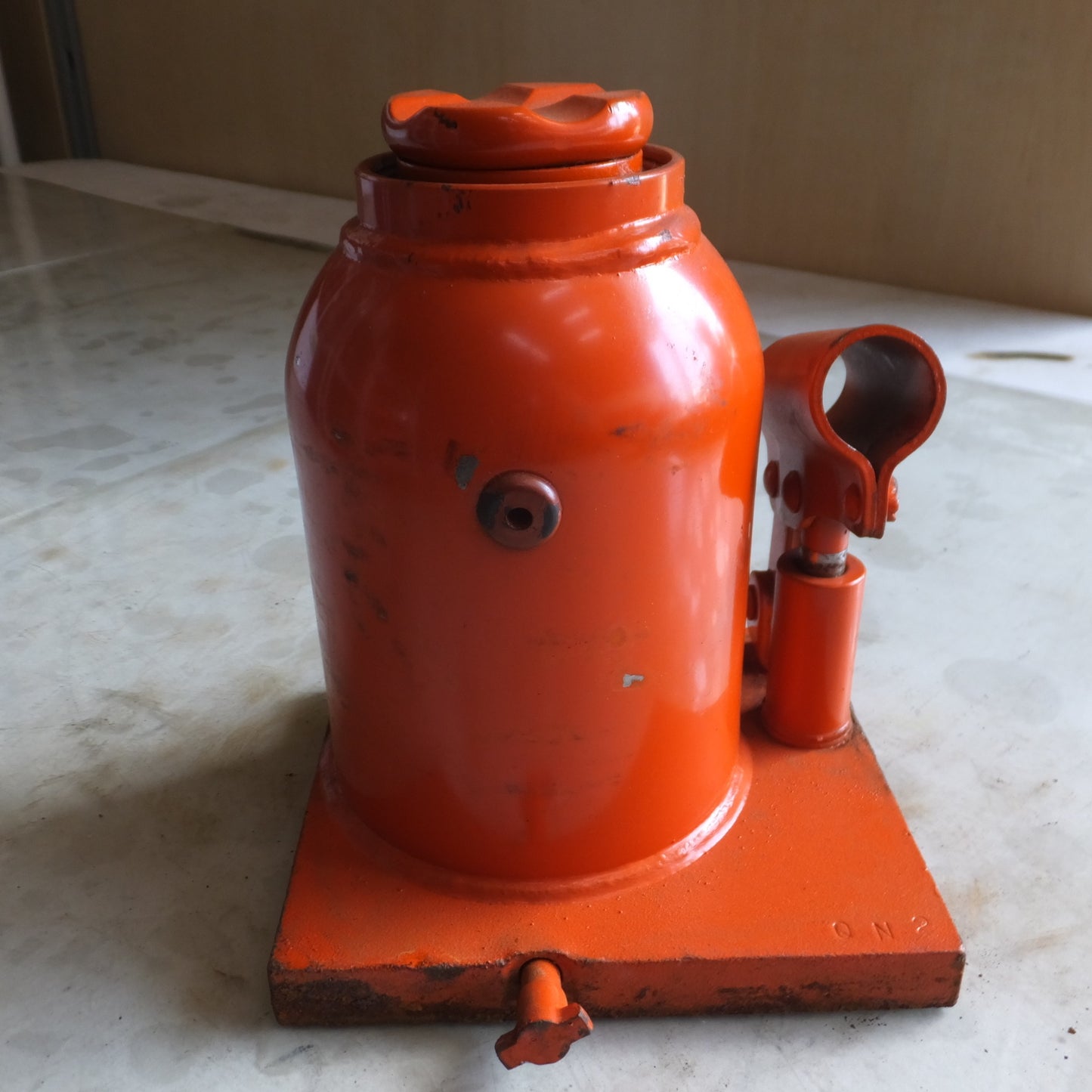 [送料無料] ◆マサダ 油圧ジャッキ HPB-15 工具 15ton 15トン 15TON 15000kg 油圧式 だるま オイル ダルマ 整備 点検 自動車(4)◆