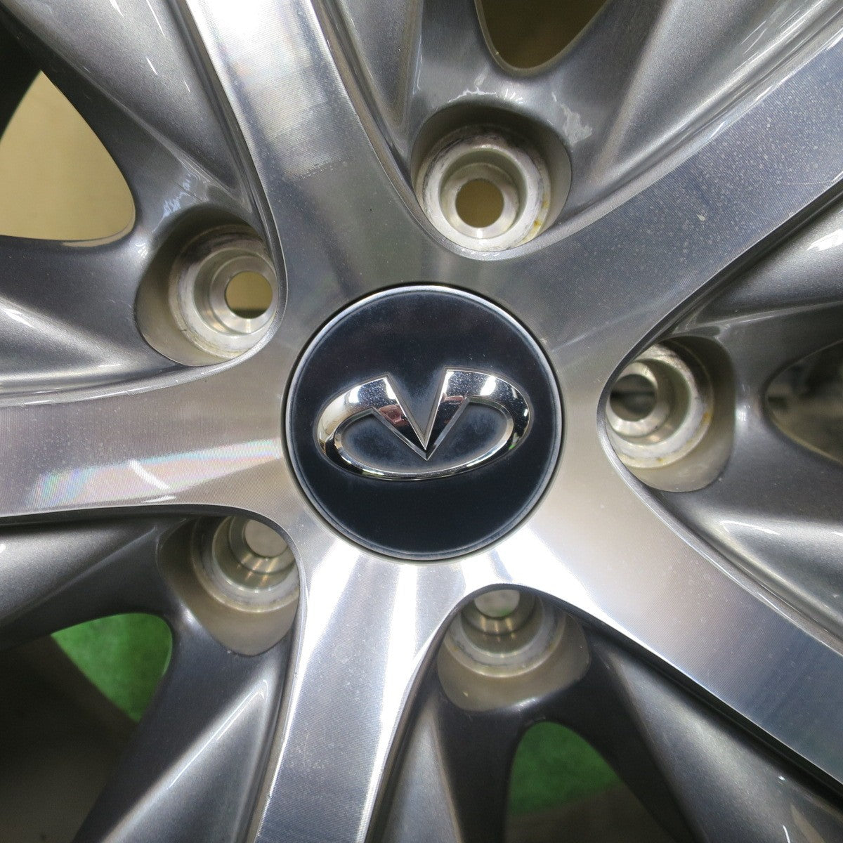 4本価格◎日産 V37 タイプSP スカイライン インフィニティ Q50 純正 ホイール 19インチ 19×8.5J PCD114.3/5H◎6091902NGホ