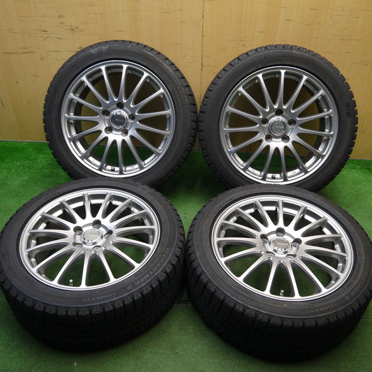 バリ溝！23年！キレイ！ほぼ10分★スタッドレス 215/50R17 ブリヂストン アイスパートナー2 ECO FORME エコフォルム 17インチ PCD114.3/5H★5050903Hス