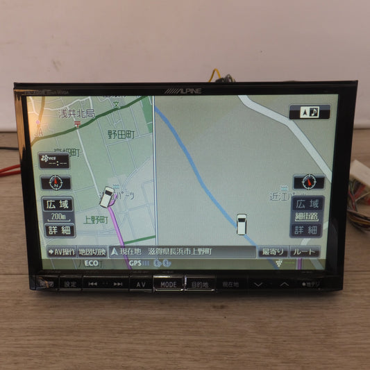 [送料無料] ★アルパイン ALPNE  8型LED液晶WVGAナビゲーションシステム VIE-X008 KTD-008D5CKD CDL[3]　デリカ D:5 専用(27)★
