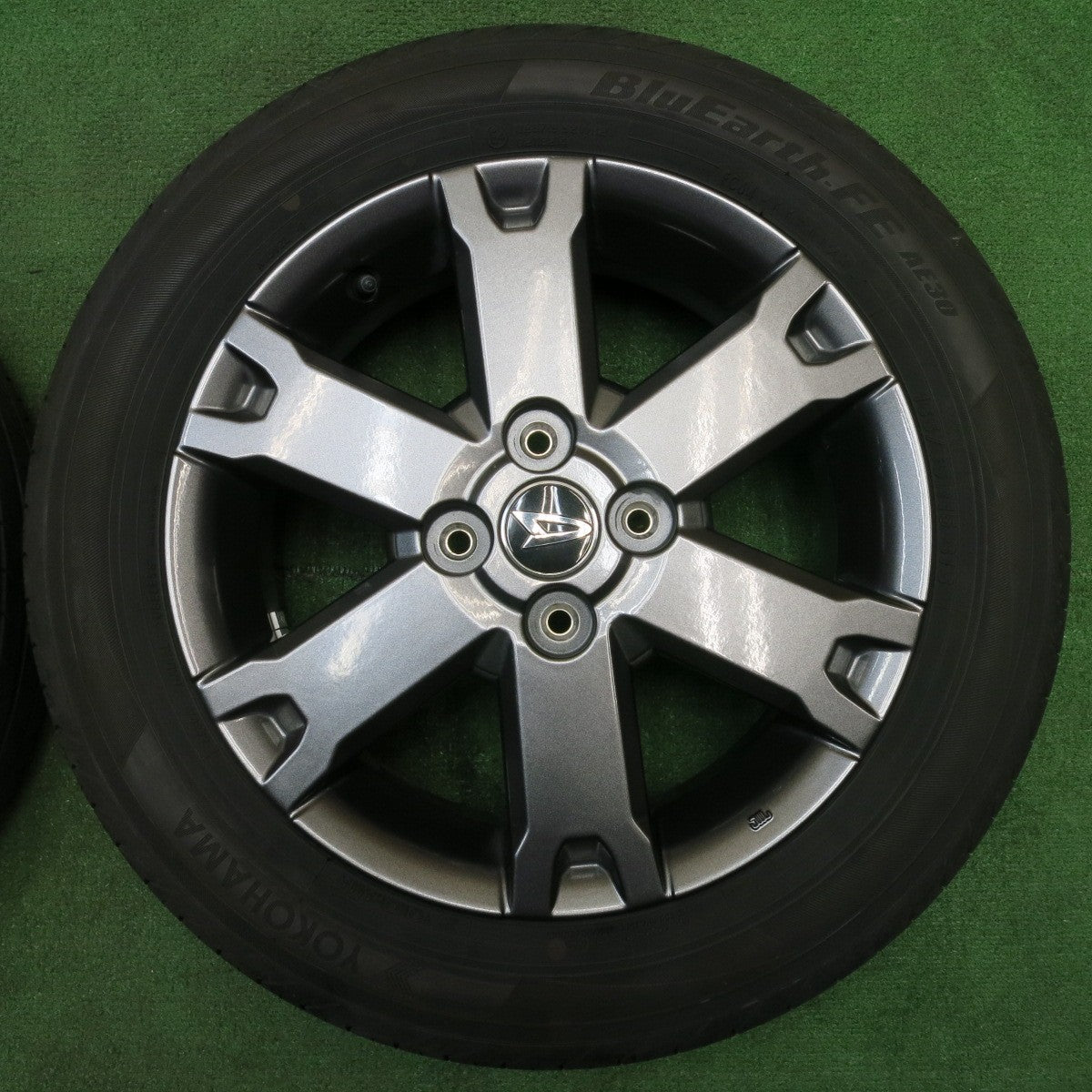 キレイ！23年★ダイハツ タフト 純正 165/65R15 ヨコハマ BluEarth-FE AE30 ブルーアース 15インチ PCD100/4H★5042504NJノ