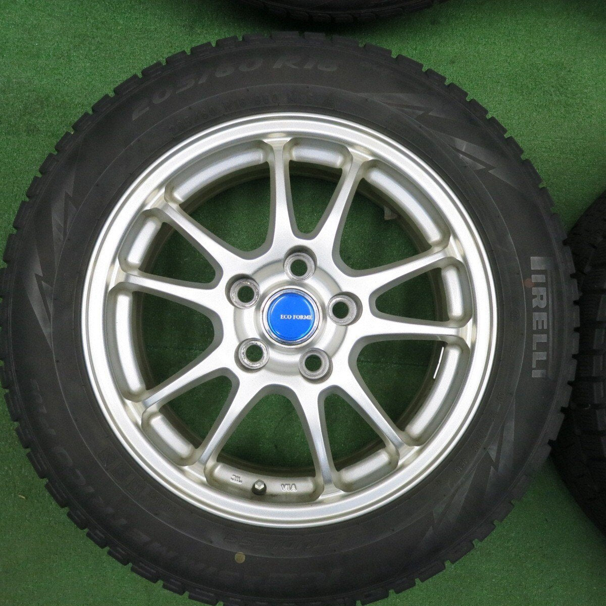 4本★スタッドレス 205/60R16 ピレリ アイスアシンメトリコ プラス ECO FORME エコフォルム 16インチ PCD114.3/5H★4122002TNス