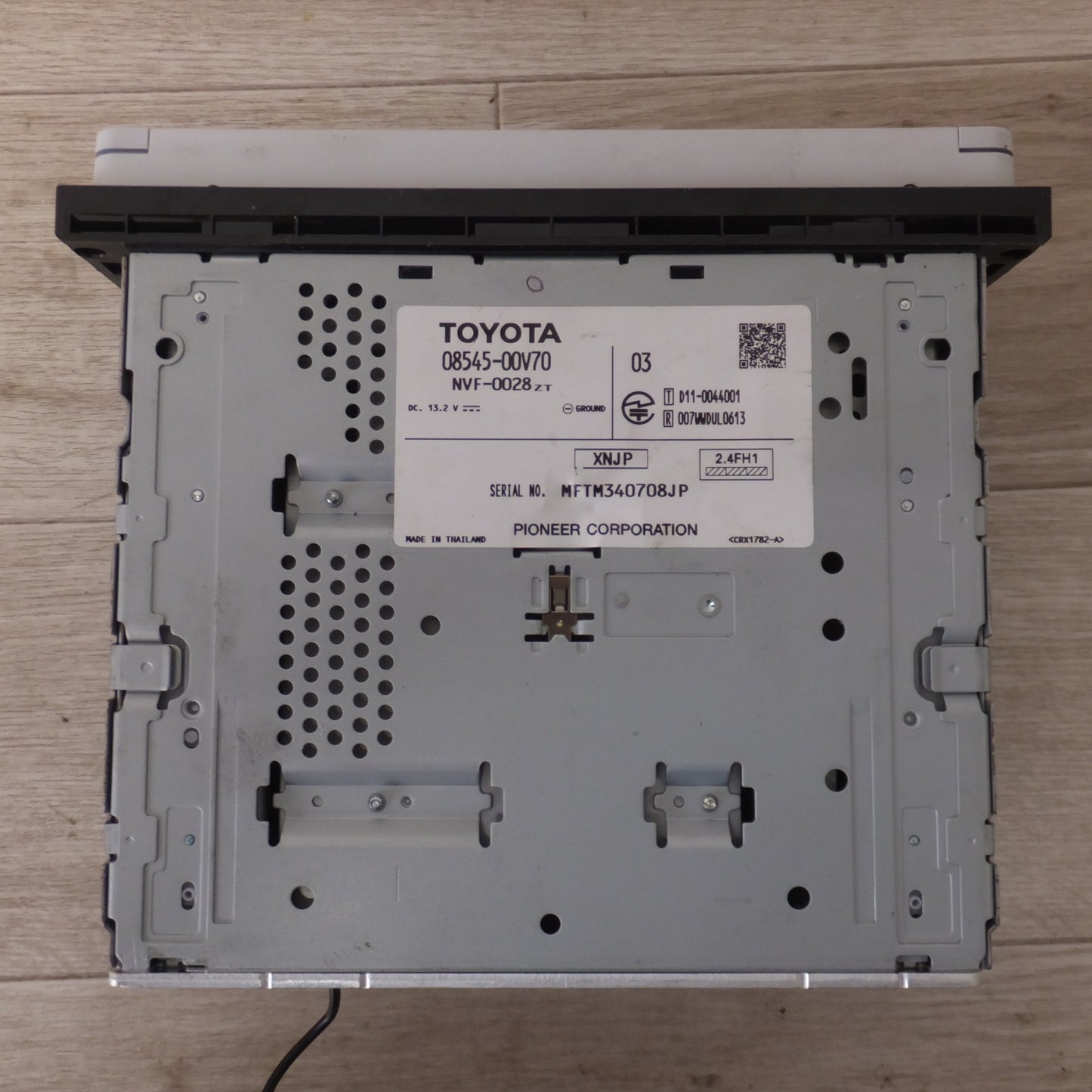 [送料無料] 現状品★パイオニア製 トヨタ 純正 メモリーナビ マルチAVステーション 08545-00V70 NSCP-W62[53]★