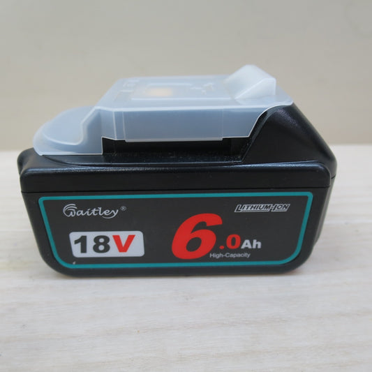 キレイ！2点セット☆waitley マキタ 互換 バッテリー WTL1860 18V 6.0Ah ガンバル 株式会社 電動 工具☆