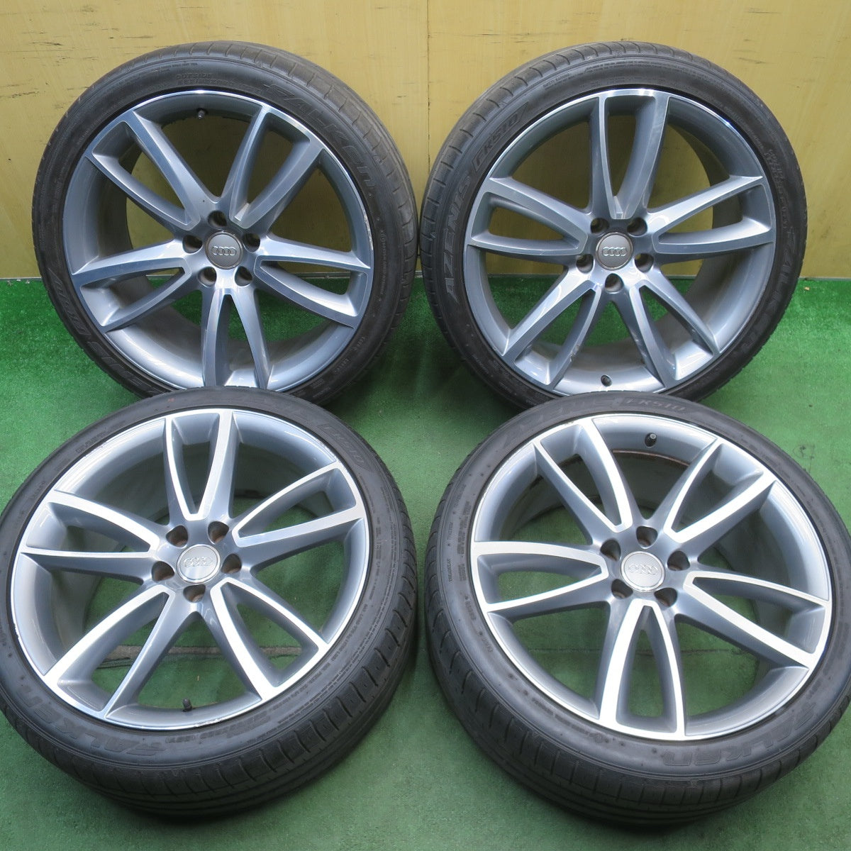 4本価格◎アウディ A8 S8 純正 265/35R20 ファルケン アゼニス FK510 20インチ PCD112/5H◎6061703NJノ
