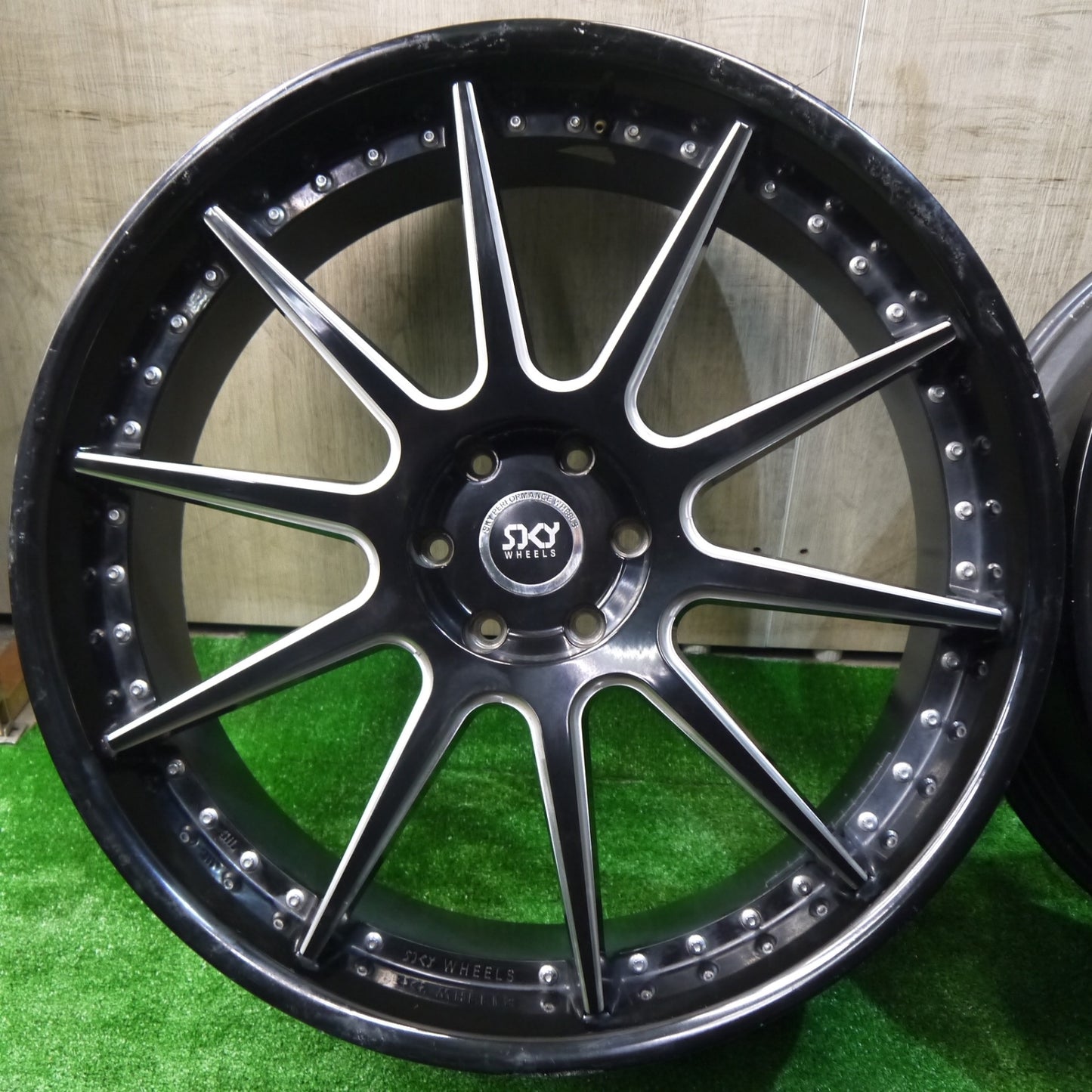 4本価格★SKY FORGED S206 26インチ スカイ フォージド ホイール 26×10J ランクル エスカレード サバーバン 等 PCD139.7/6H★5111102KKホ