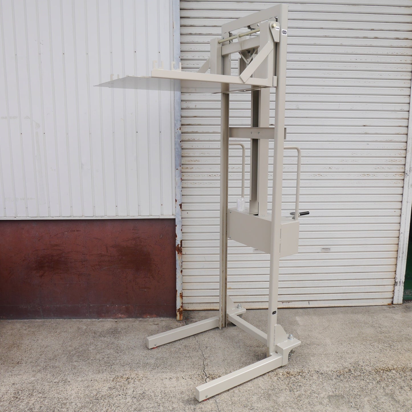 【岐阜発 直接引取限定】美品☆三菱電機 中立電機 リフター F-2C 2300mm 最大積載量 150kg 2019年製 手動 リフト ハンド リフト☆
