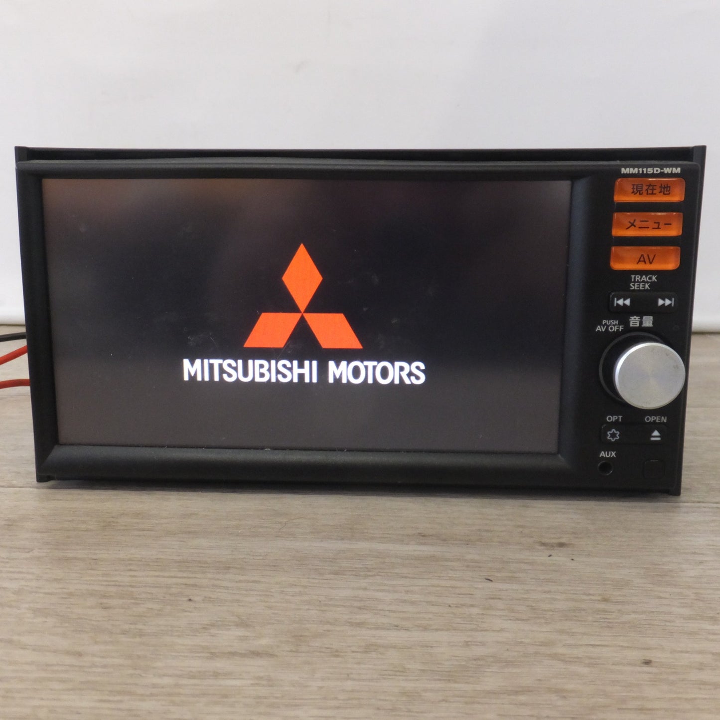 [送料無料] ★パナソニック製 三菱 純正 オリジナルナビゲーション MM115D-WM B8260-79928-MM(40)★
