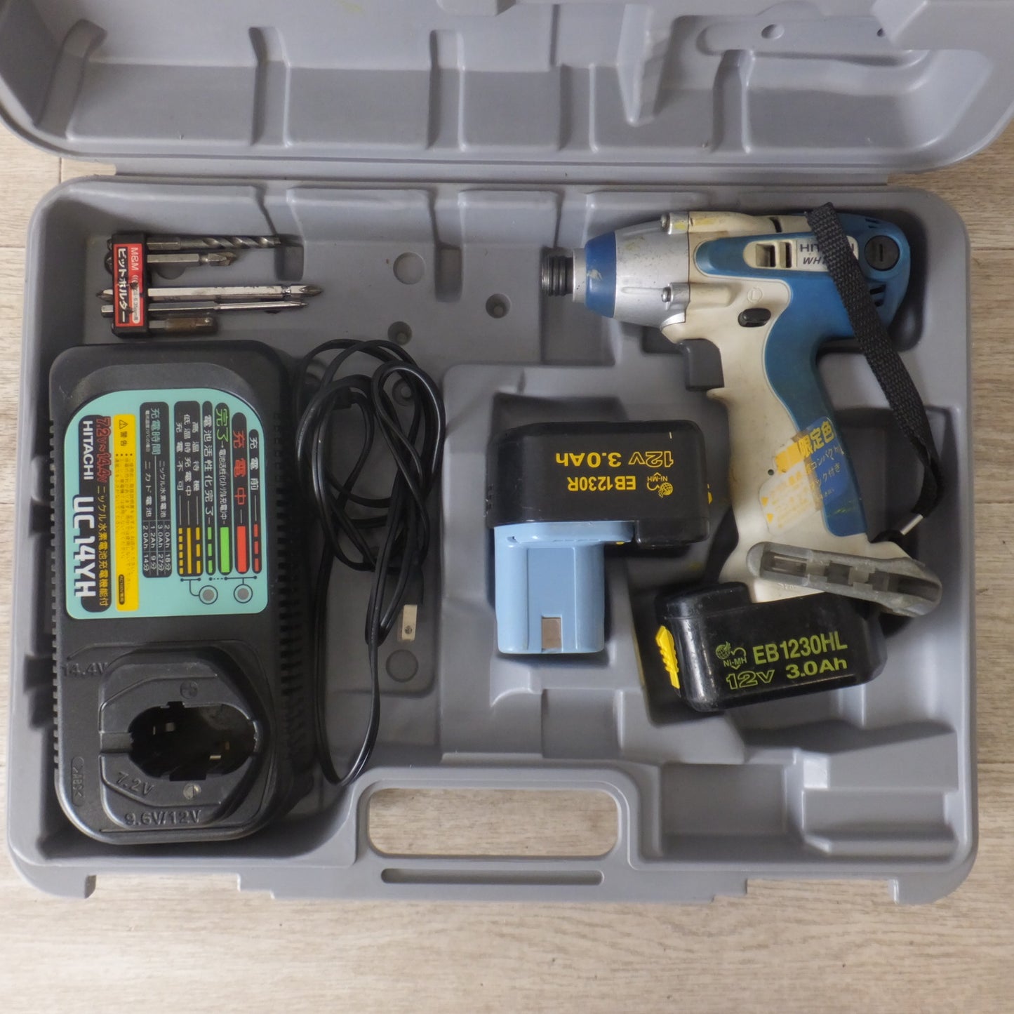 ★日立 HITACHI 12mm コードレスインパクトドライバ WH12DM 2HLCK 期間限定色 DC12V★ [送料無料]