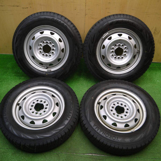 バリ溝！22年！9分★スタッドレス 145/80R13 ヨコハマ アイスガード iG70 スチール 13インチ PCD 100 110 114.3/4H マルチ★4121605Hス