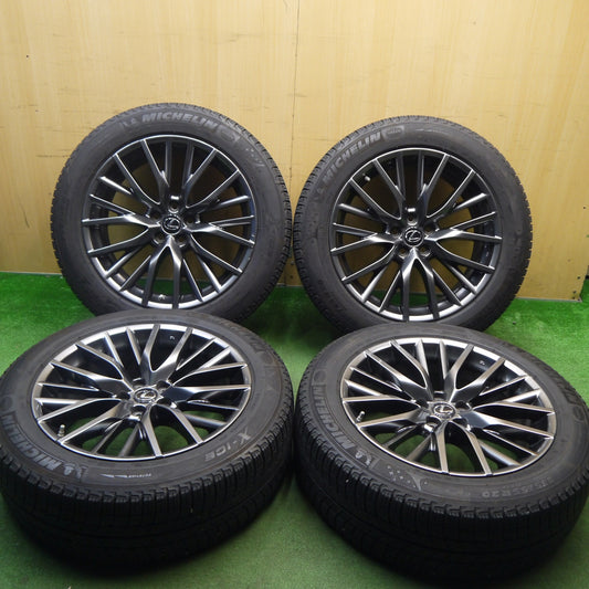 センサー付き！キレイ★レクサス RX Fスポーツ 純正 235/55R20 スタッドレス ミシュラン X-ICE XI3 20インチ PCD114.3/5H★6012603Hス