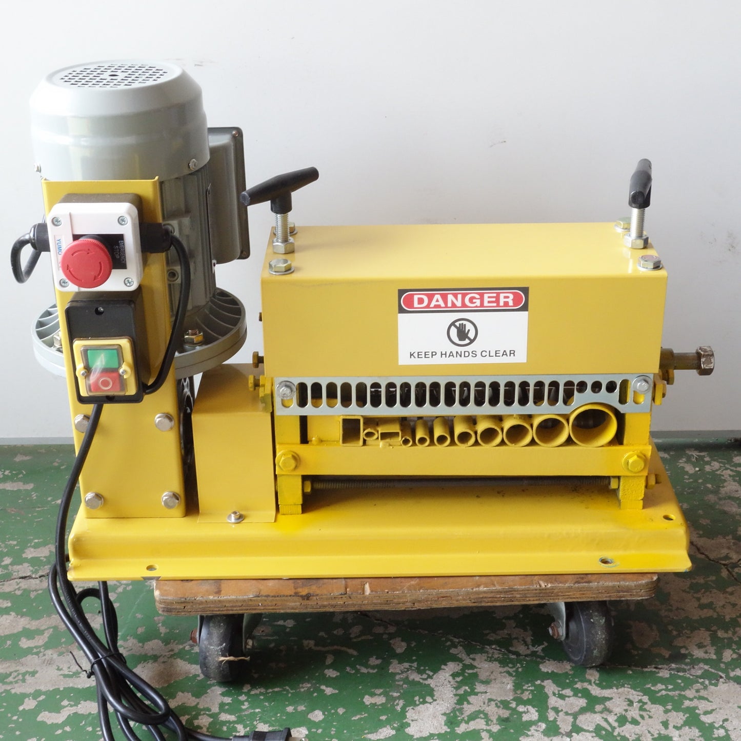 [送料無料] ◆電線 銅線 皮むき機 剥線機 ワイヤー ストリッパー カッター YL80L-4 SD-038M メーカー不明◆