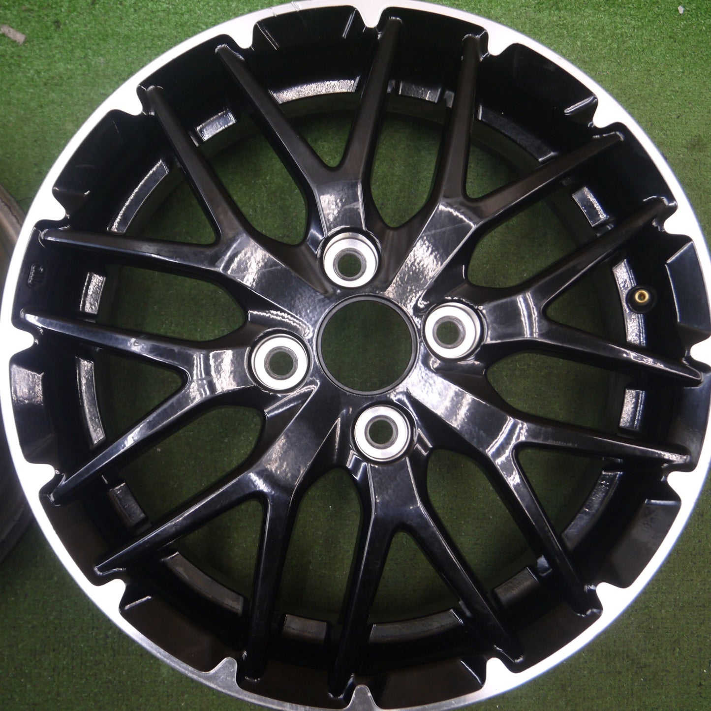 *送料無料* 2本価格★ホンダ N-BOX カスタム 純正 ENKEI ホイール 15インチ 15×4.5J NBOX Nボックス エンケイ PCD100/4H★4072307Hホ