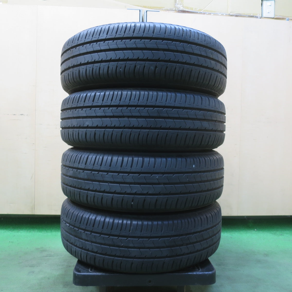 バリ溝！8.5分★ホンダ フリード 純正 スチール 185/65R15 ブリヂストン エコピア NH100C 15インチ PCD100/4H★6042605IMノ
