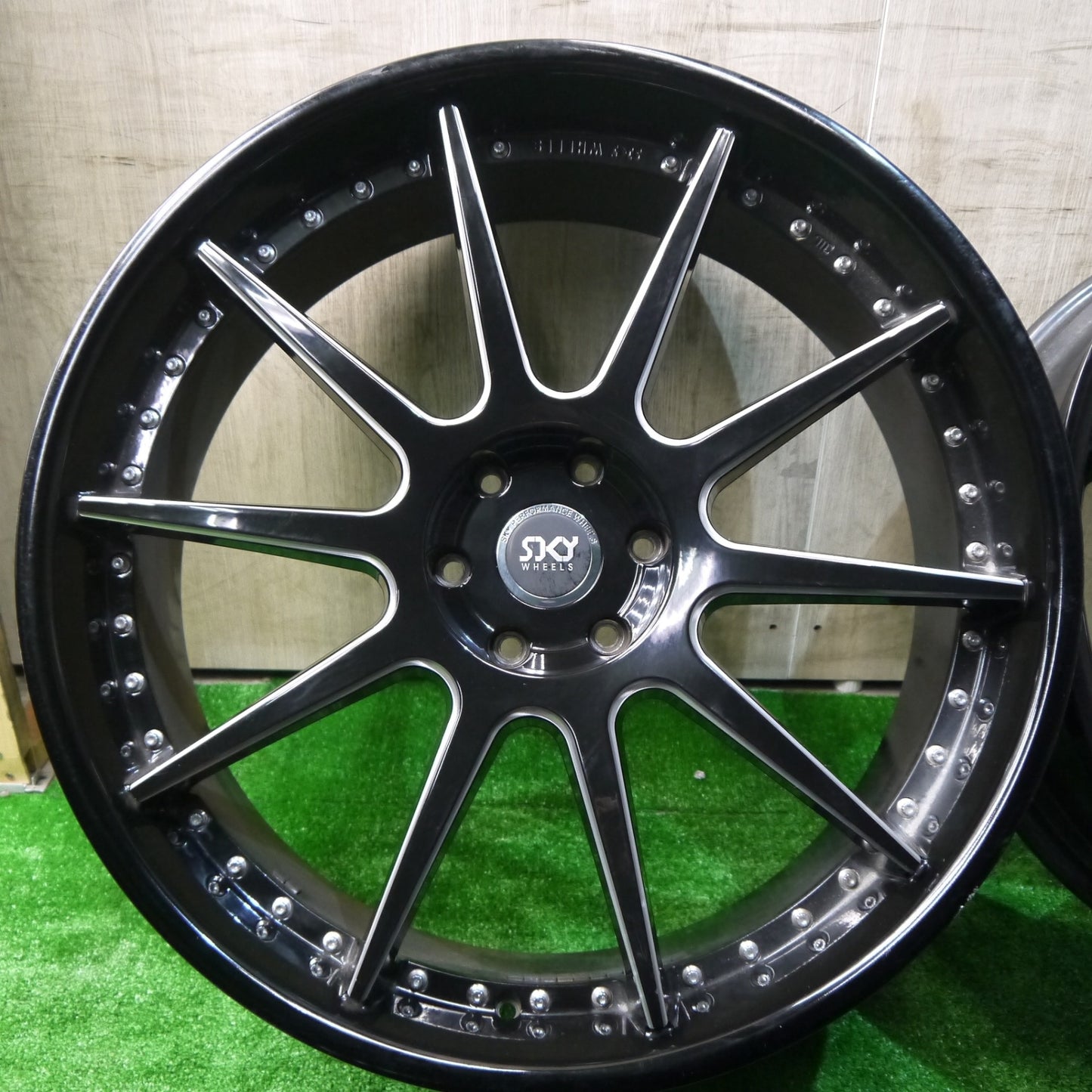 4本価格★SKY FORGED S206 26インチ スカイ フォージド ホイール 26×10J ランクル エスカレード サバーバン 等 PCD139.7/6H★5111101KKホ