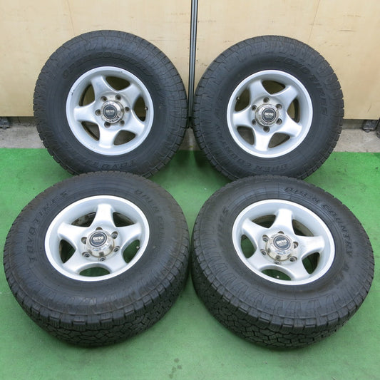 バリ溝！23年！9分★BERG NR595 265/70R15 トーヨー オープンカントリー A/T3 ベルグ 15インチ PCD139.7/6H★5042906ナノ