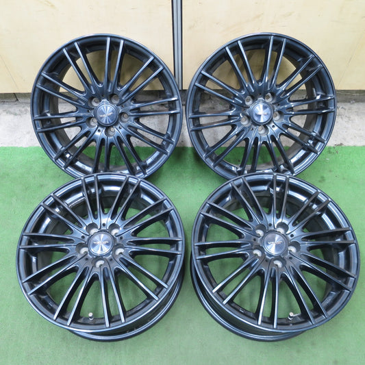 4本価格◎VELVA AGUDO weds 16インチ ホイール ヴェルヴァ アグード ウェッズ 16×6.5J PCD100/5H◎6090803NGホ
