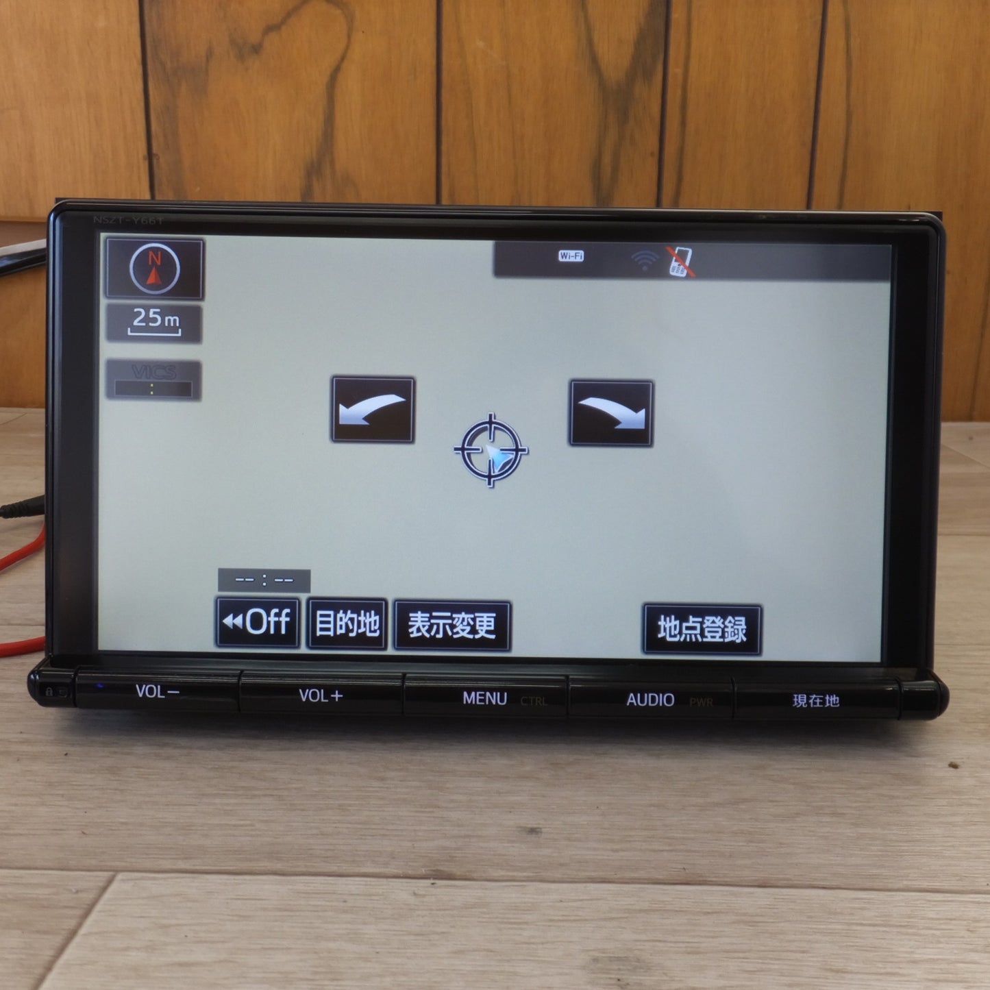 [送料無料] ジャンク★富士通テン製 トヨタ TOYOTA 純正 SDナビゲーション 08605-00A40 NSZT-Y66T★