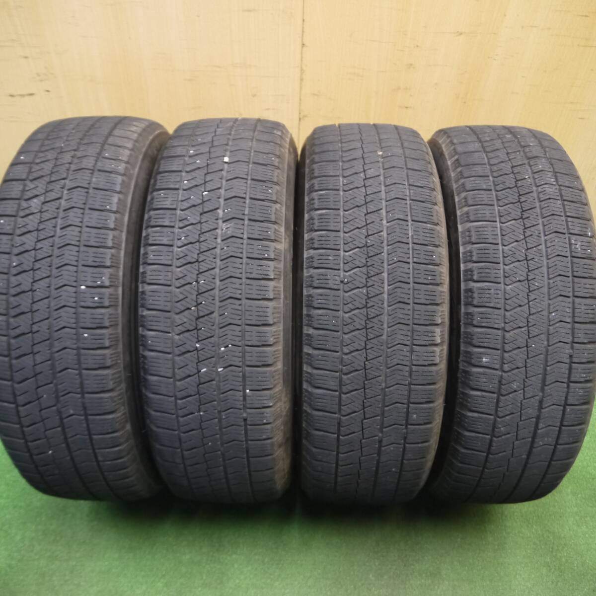 キレイ★シエンタ等 185/60R15 スタッドレス ブリヂストン ブリザック VRX2 DUFACT 15インチ PCD100/5H★5011710Hス
