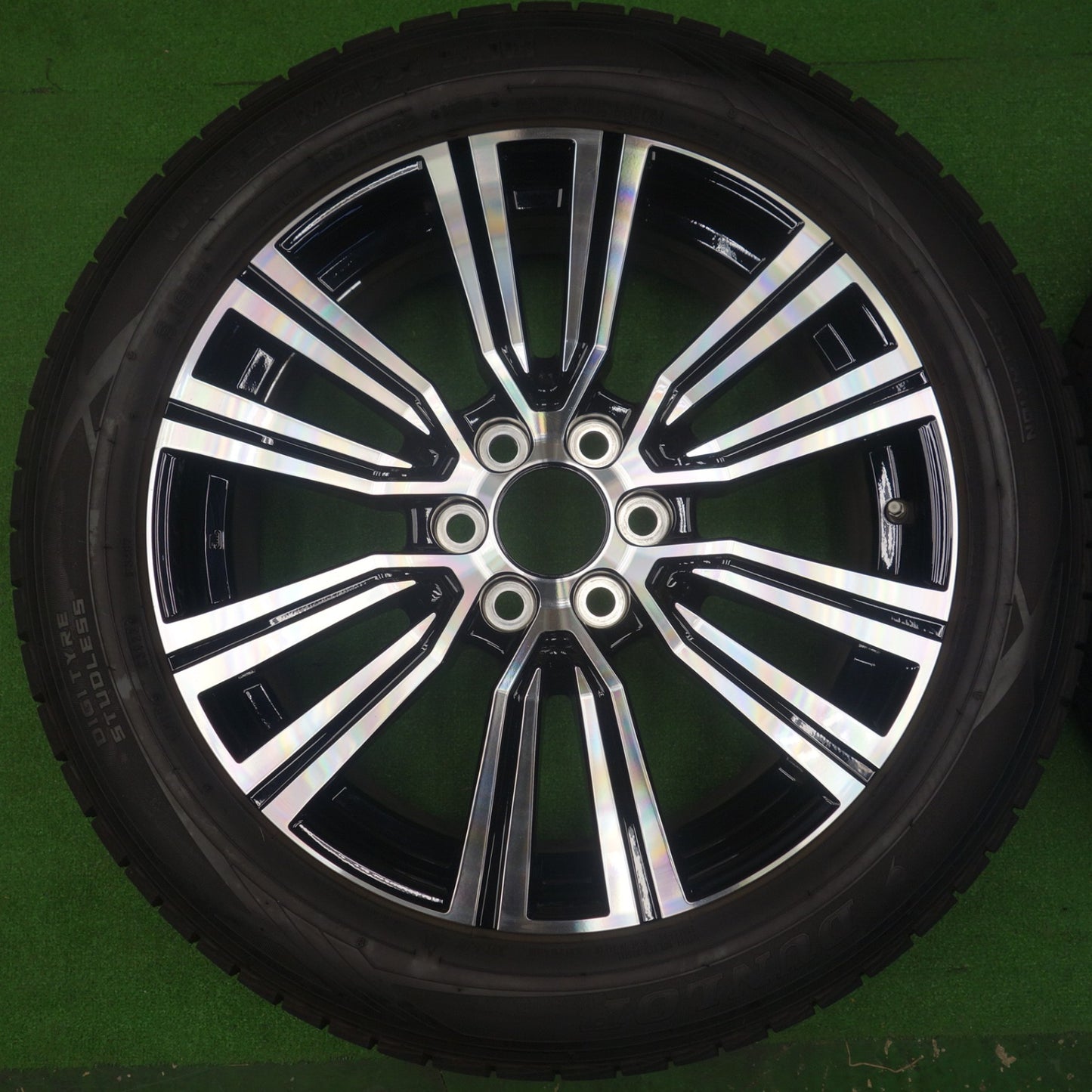 センサー付！バリ溝！22年！キレイ！9.5分★レクサス LX 純正 BBS TY035 265/50R22 スタッドレス ダンロップ ウインターマックス SJ8 22インチ PCD139.7/6H★6042901KTス