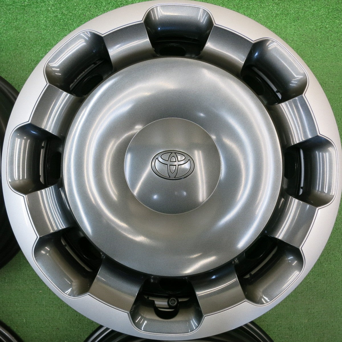 キレイ★トヨタ 10系 シエンタ Zグレード 純正 スチール ホイール 15インチ 15×5.5J PCD100/5H★6041202HAホ