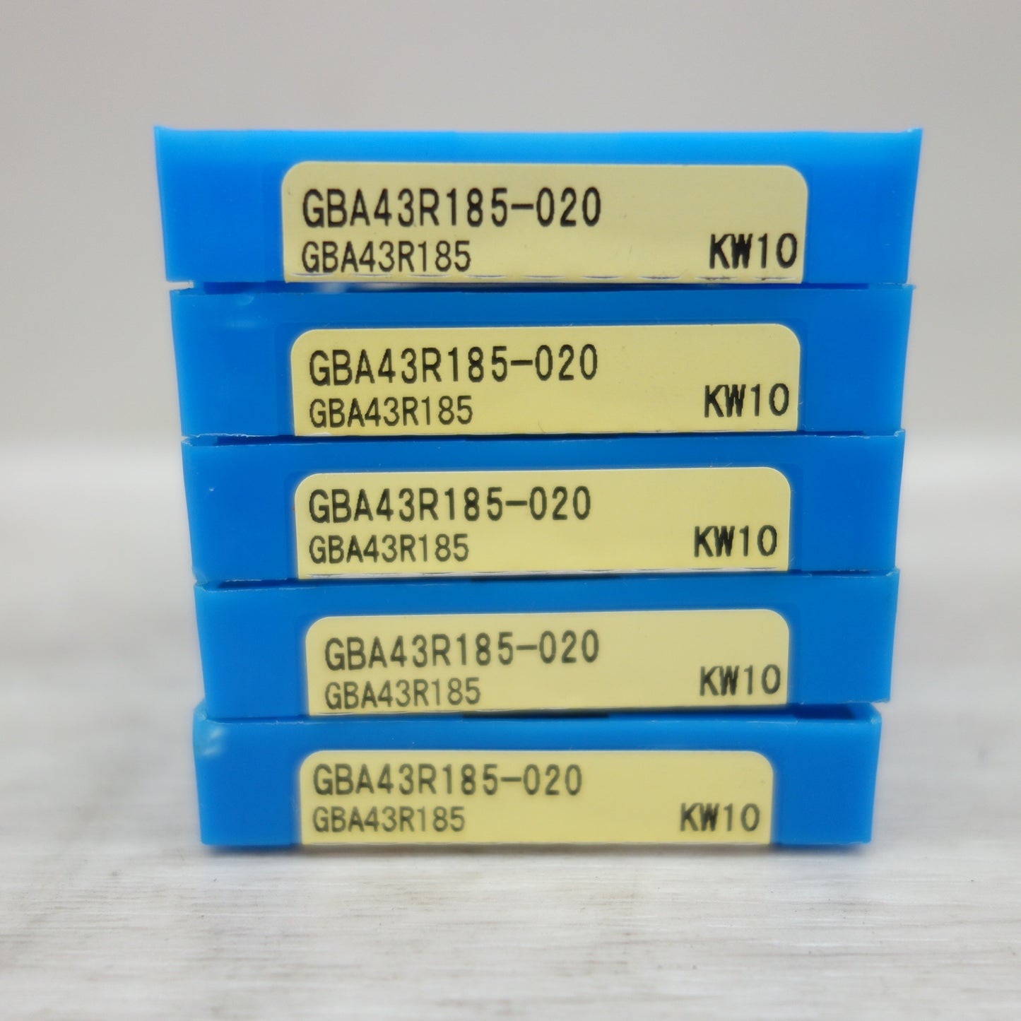 [送料無料] 未使用！5箱☆KYOCERA 京セラ 溝入れ 用 チップ GBA43R185-020 TWE06440 KW10☆