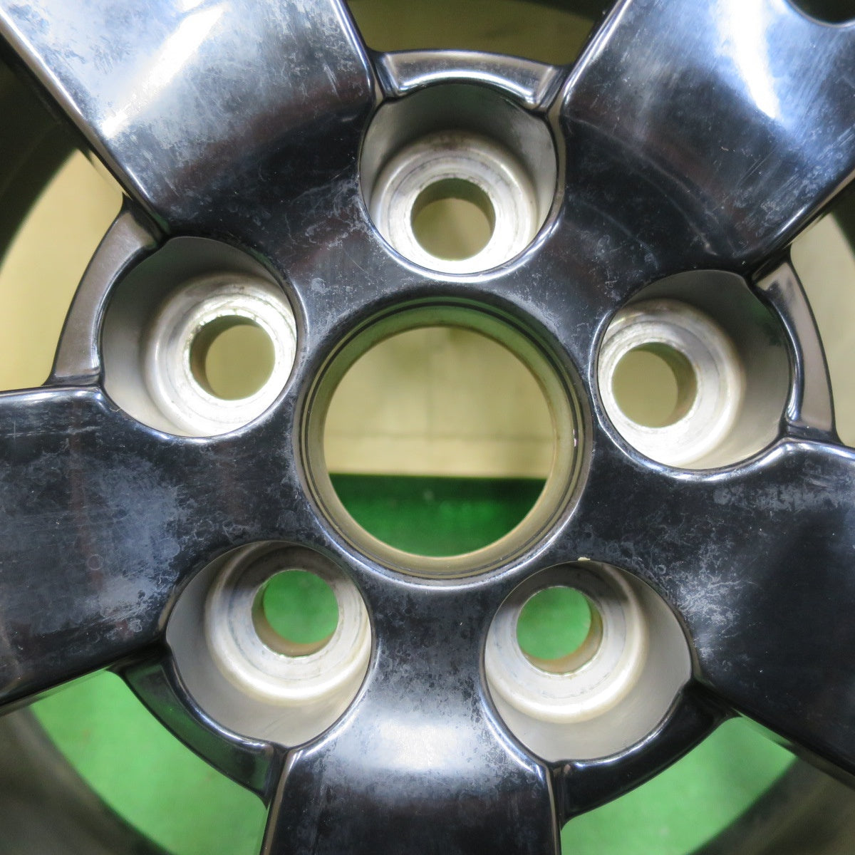 [送料無料] バリ溝！9分★トヨタ 30系 プリウス 純正 195/65R15 ヨコハマ エコス ES31 ブルーアース 15インチ PCD100/5H★5040505イノ