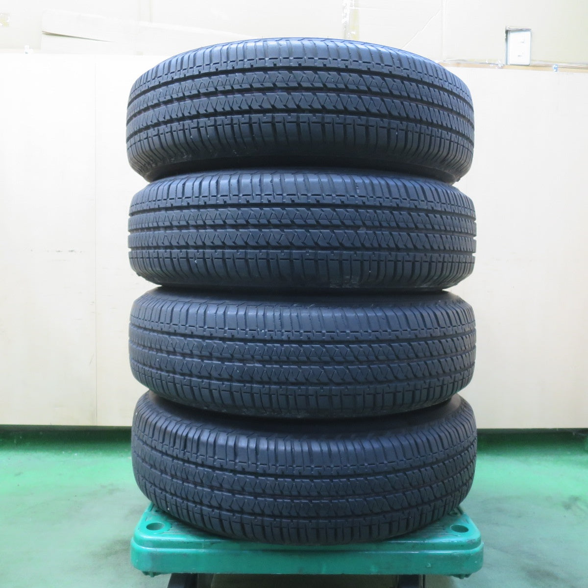 バリ溝！キレイ！8.5分★スズキ JB74W ジムニー シエラ 純正 195/80R15 ブリヂストン デューラー H/T 684Ⅱ DUELER 15インチ PCD139.7/5H★6040901イノ