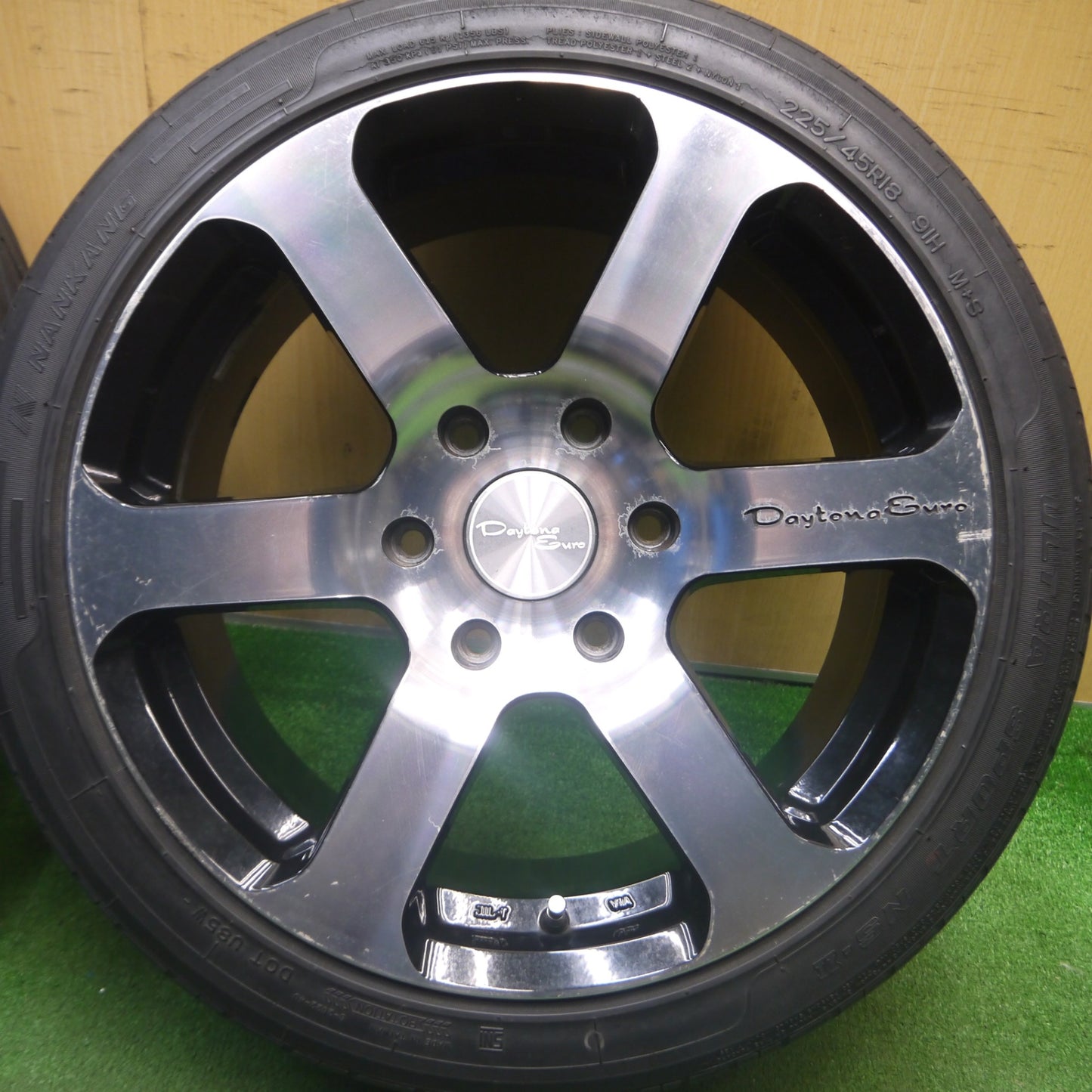 [送料無料] 4本価格★Daytona Euro 225/45R18 ナンカン ウルトラスポーツ NS-2 デイトナ ユーロ 18インチ PCD139.7/6H★5020509Hノ