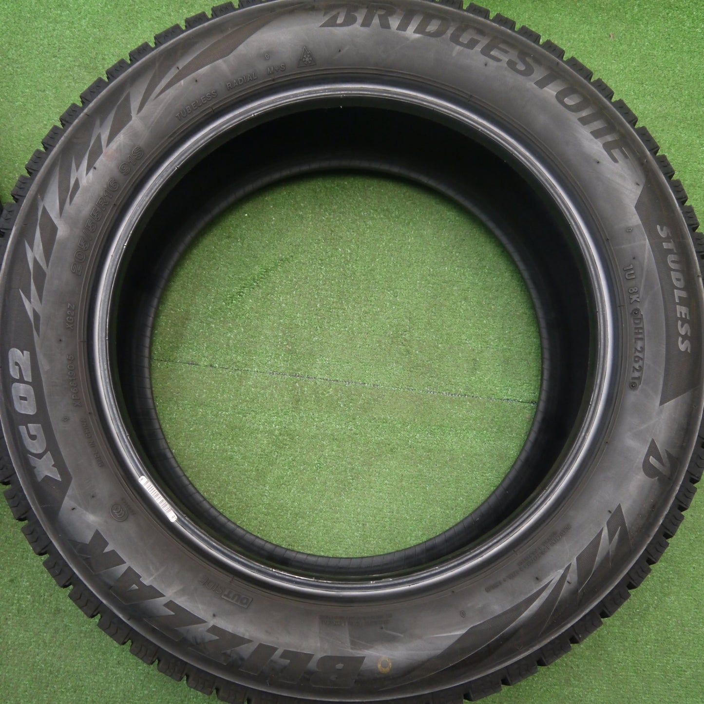 バリ溝！9.5分★スタッドレス 205/55R16 ブリヂストン ブリザック XG02 タイヤ 16インチ MINI ミニ クロスオーバー 等★6010507Hスタ