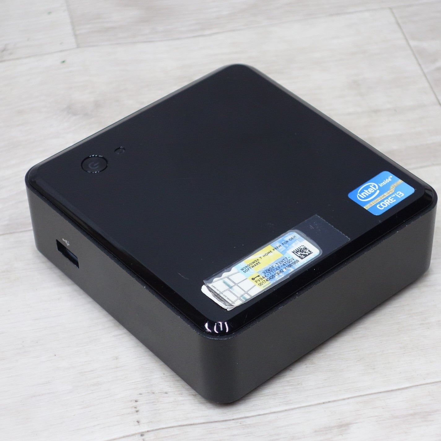 [送料無料] ◆インテル Intel NUC 小型 PC DC3217IYE 電源アダプター 付き Corei3-3217U メモリ 8GB Win10 Home 64bit ④◆