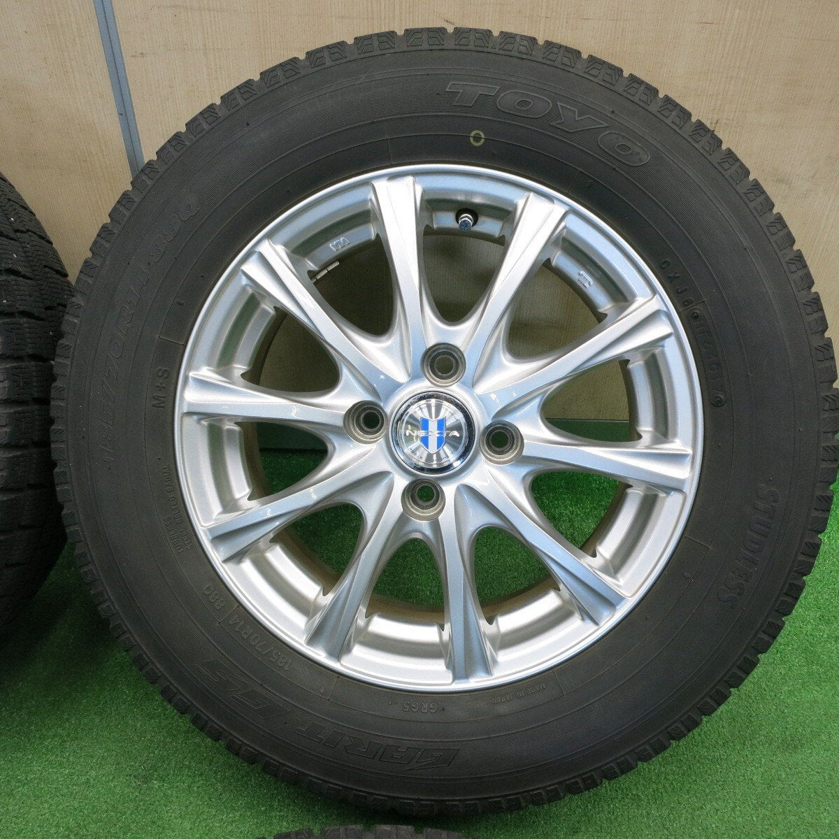 キレイ★スタッドレス 185/70R14 トーヨー ガリット G5 NEXTA ネクスタ 14インチ PCD100/4H★4121805TNス