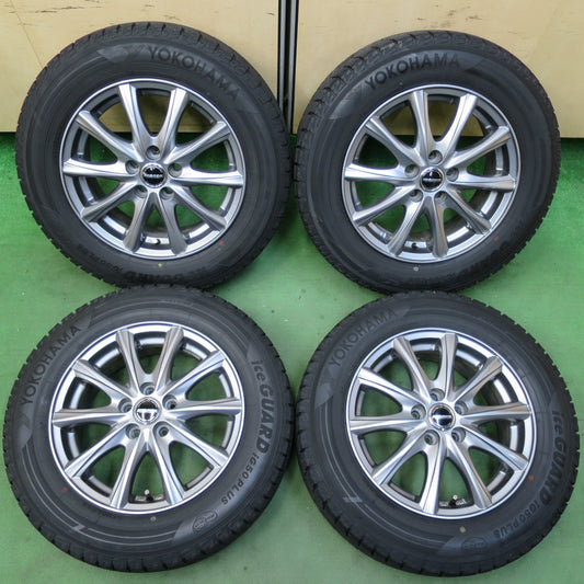 バリ溝！9.5分★プリウス 等 195/65R15 スタッドレス ヨコハマ アイスガード iG50 プラス WAREN ヴァーレン 15インチ PCD100/5H★5062907イス