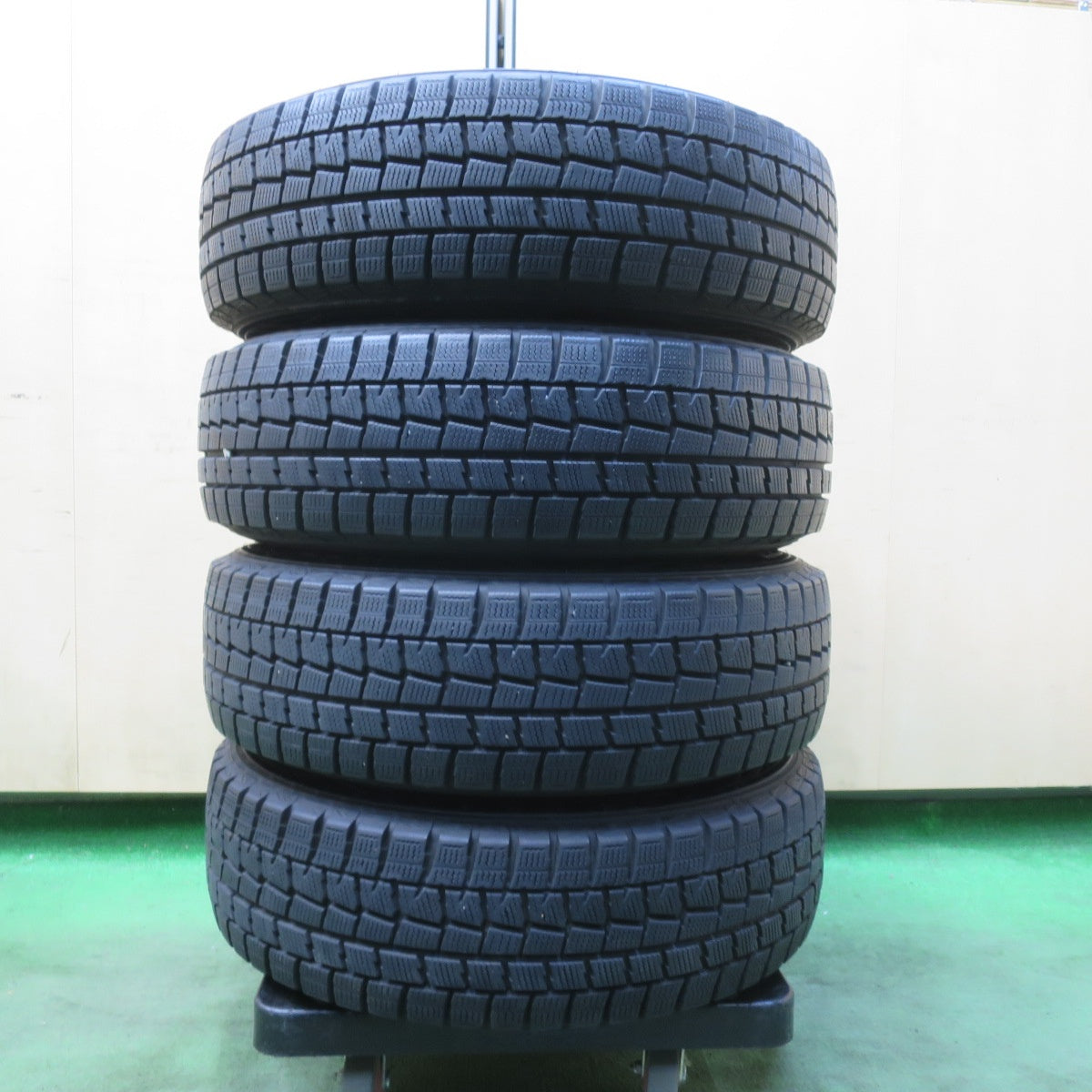 バリ溝！キレイ！9分★スタッドレス 175/70R14 ダンロップ ウインターマックス WM01 AXEL アクセル 14インチ PCD100/4H★6010907イス