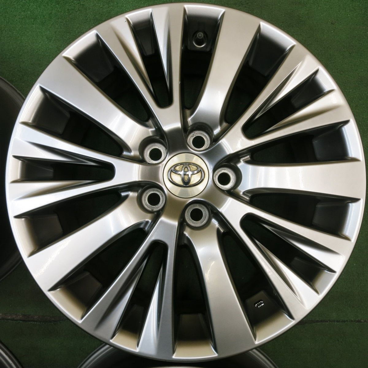4本価格★トヨタ 20系 ヴェルファイア アルファード 純正 ホイール 18インチ 18×7.5J PCD114.3/5H★6062404HAホ