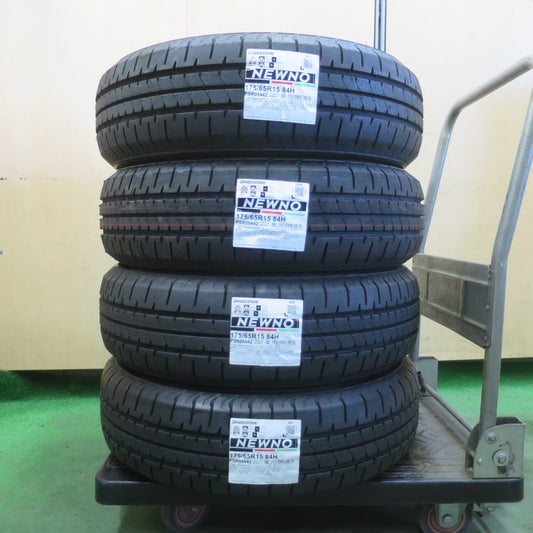 未使用！25年★175/65R15 ブリヂストン NEWNO ニューノ 15インチ タイヤ アクア ヴィッツ スペイド キューブ 等★6051508イノタ