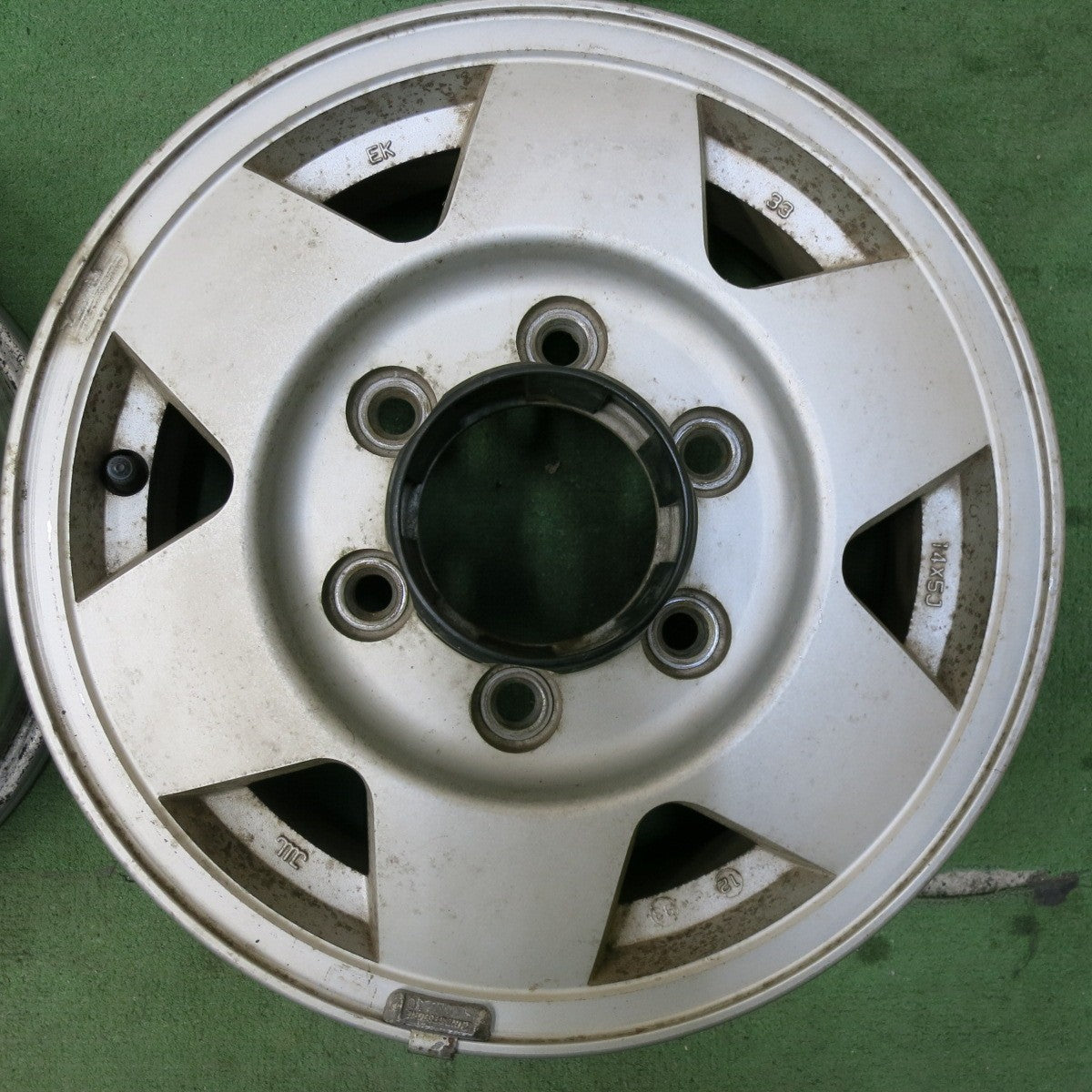 [送料無料] 4本価格★マツダ ボンゴ 純正 ホイール 14インチ 14×5J PCD139.7/6H★5021402SYホ