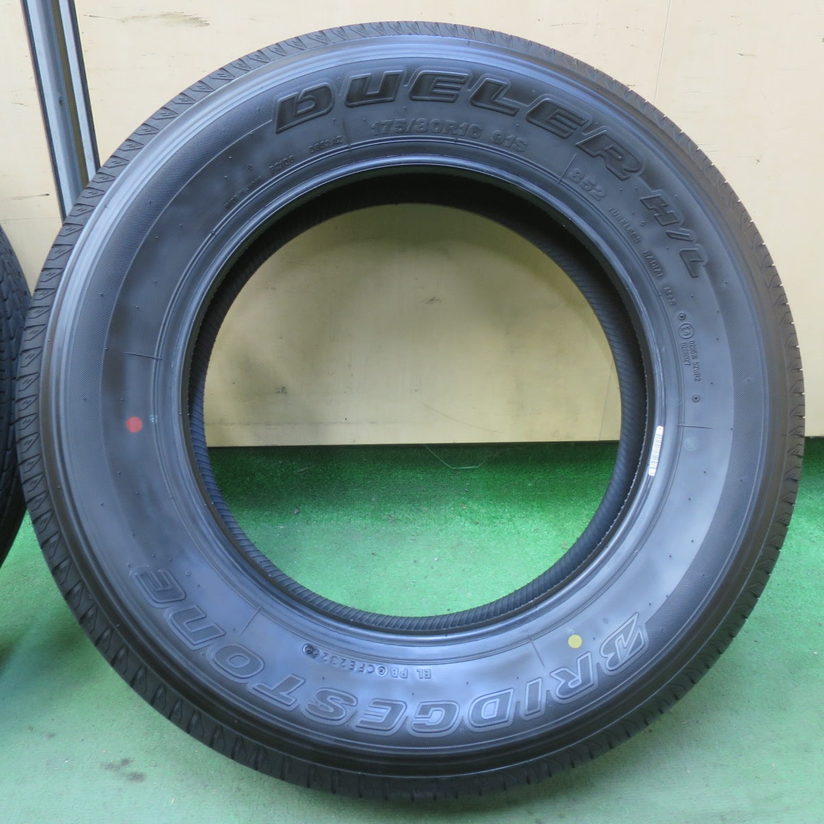 新車外し！26年◎ジムニー 等 175/80R16 ブリヂストン デューラー H/L 852 DUELER タイヤ 16インチ◎6081005イノタ