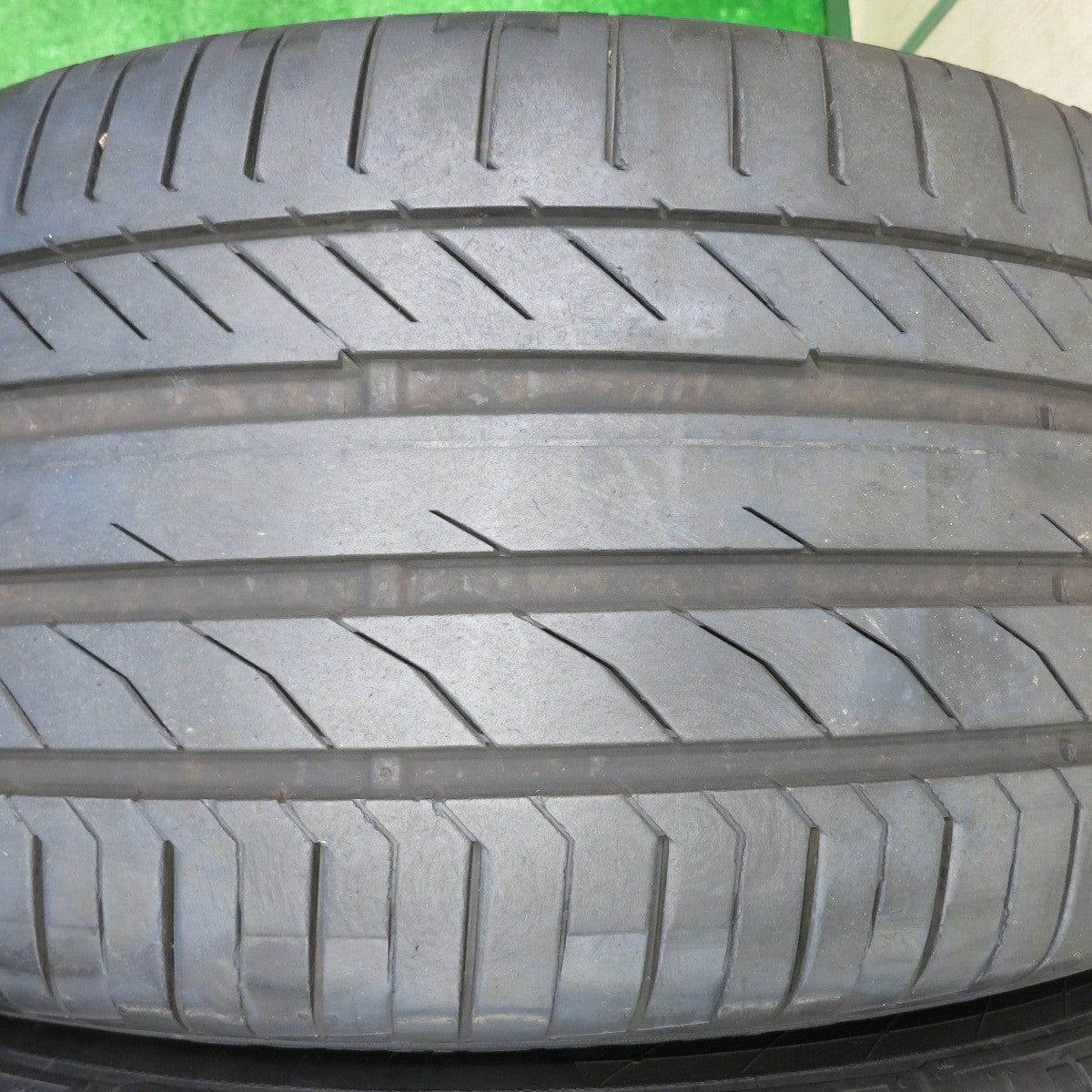 [送料無料] バリ溝！キレイ！8.5分★ランドローバー レンジローバー スポーツ SVR 純正 295/40R22 コンチネンタル コンチスポーツコンタクト5 PCD120/5H★4091201NJノ