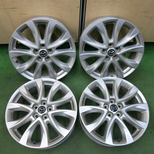[送料無料] 4本価格★マツダ CX-5 純正 ホイール 19インチ 19×7J CX5 PCD114.3/5H★5021419SYホ