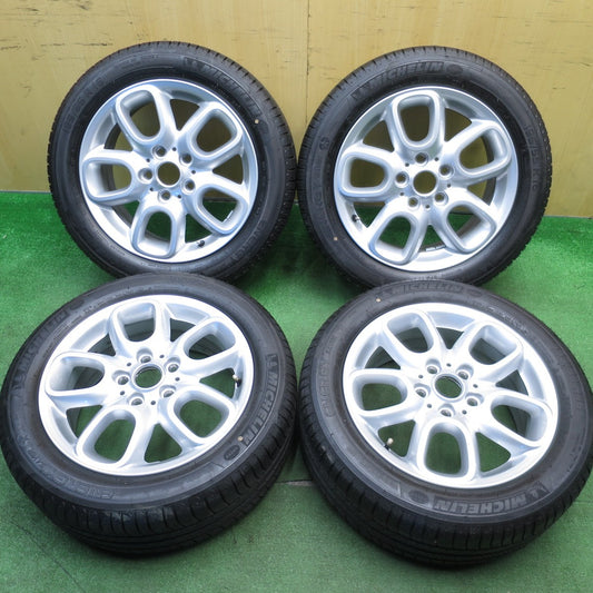 [送料無料] 新車外し★MINI ミニ クーパー F55 F56 F57 純正 195/55R16 ミシュラン エナジーセイバー 16インチ PCD112/5H★5031008Hノ