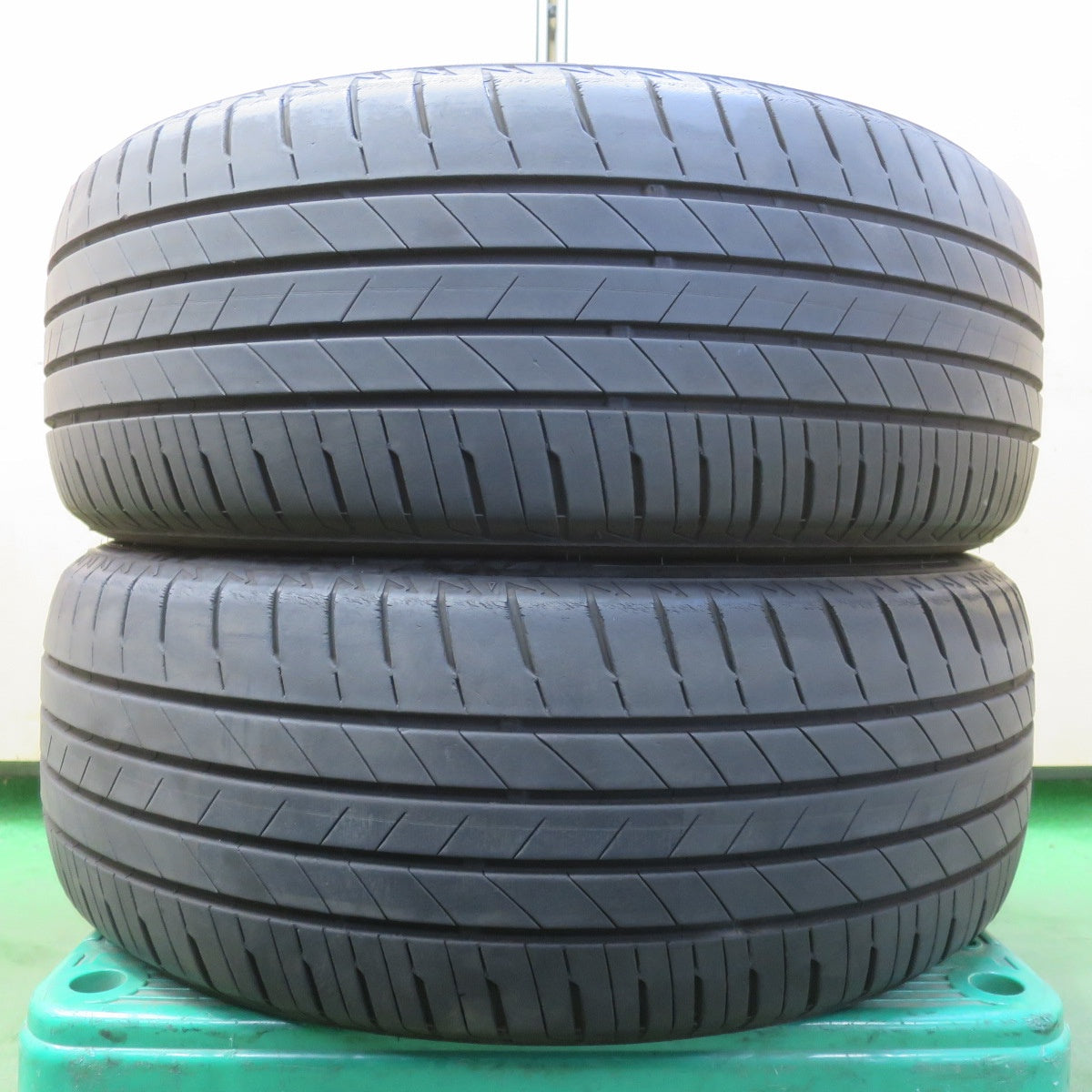 バリ溝！24年！9分！2本◎255/45R20 ブリヂストン アレンザ 001 ALENZA タイヤ 20インチ アウトランダー ハリアー エクストレイル 等◎6082805イノタ